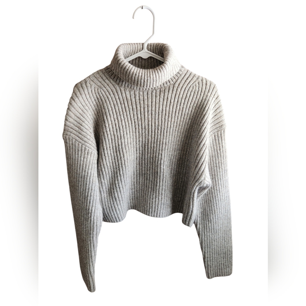 B2G1 FREE! H&M Cropped Turtleneck Sweater
